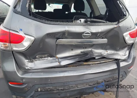 2015 Nissan Pathfinder S from USA, damaged, VIN 5N1AR2MM9FC696198